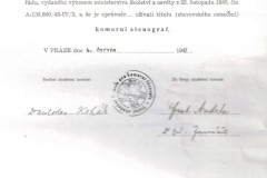 Vysvědčení o zkoušce z komorního těsnopisu