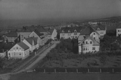 Pohled z věže na Masarykovu čtvrť